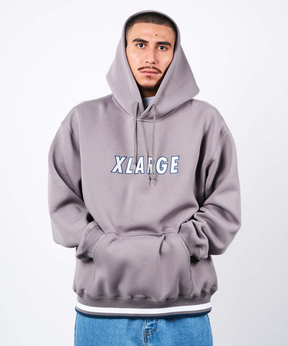 TAPED PULLOVER HOODED SWEAT