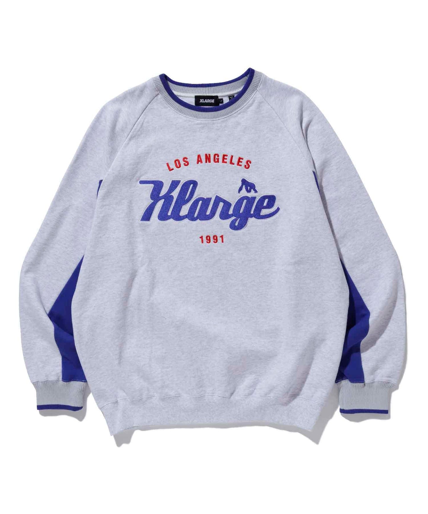 TEAM LOGO 2TONE CREWNECK SWEAT