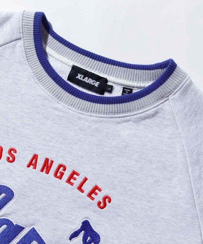 TEAM LOGO 2TONE CREWNECK SWEAT