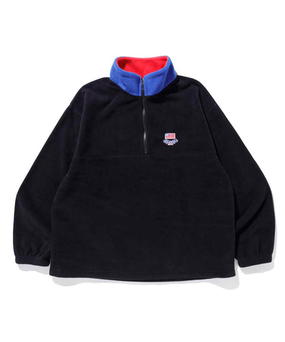 HALF ZIP FLEECE PULLOVER