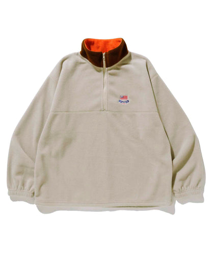 HALF ZIP FLEECE PULLOVER