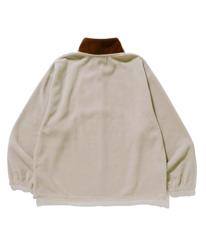 HALF ZIP FLEECE PULLOVER