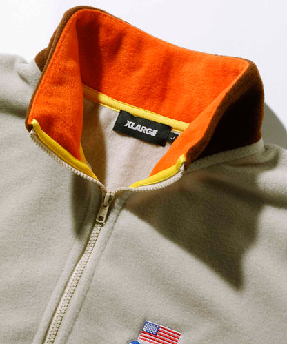 HALF ZIP FLEECE PULLOVER