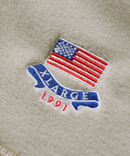 HALF ZIP FLEECE PULLOVER