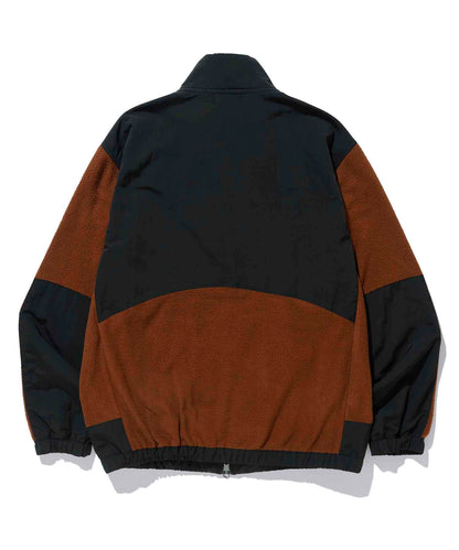 PANELED FLEECE JACKET