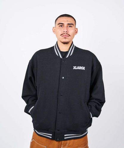 SWEAT VARSITY JACKET