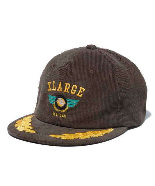 PILOT LOGO EMBROIDERY CORDUROY CAP