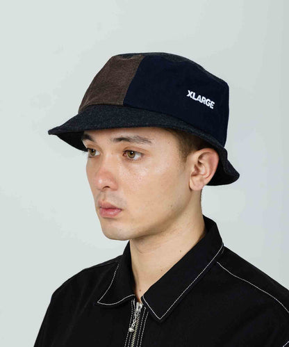 PANELED WOOL HAT