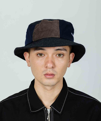 PANELED WOOL HAT