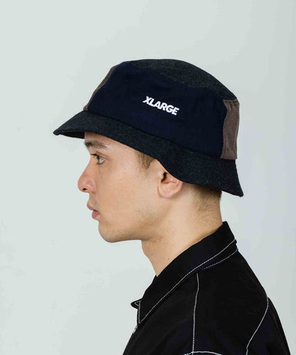 PANELED WOOL HAT