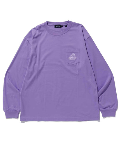 EMBROIDERY SLANTED OG L/S POCKET TEE