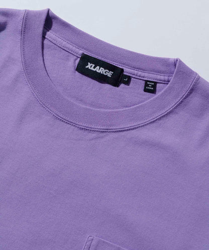 EMBROIDERY SLANTED OG L/S POCKET TEE