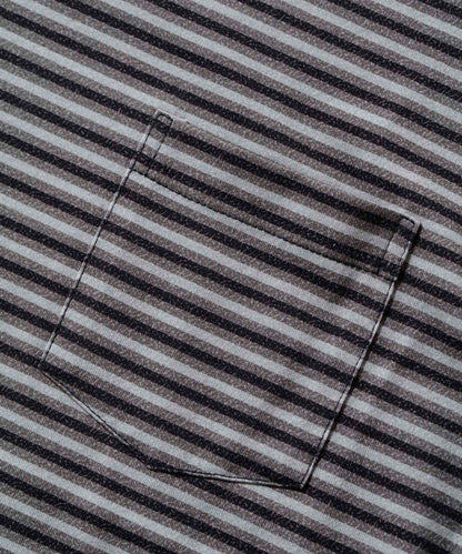 STRIPE POCKET S/S TEE