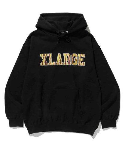 EMBROIDERY ZEBRA LOGO HOODED SWEAT