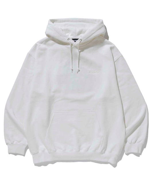 EMBROIDERY SLANTED OG PULLOVER HOODED SWEAT
