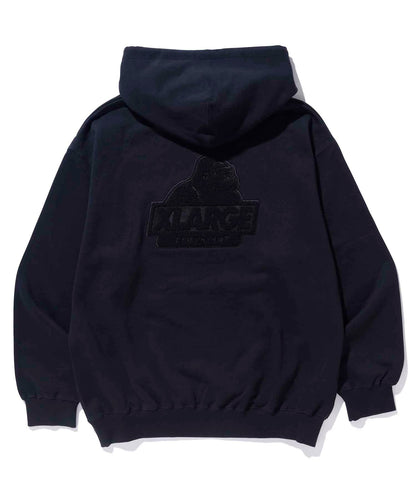 EMBROIDERY SLANTED OG PULLOVER HOODED SWEAT