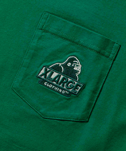 EMBROIDERY SLANTED OG S/S POCKET TEE