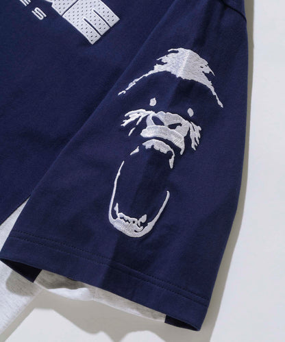 TWO TONE SCREAMING GORILLA S/S TEE