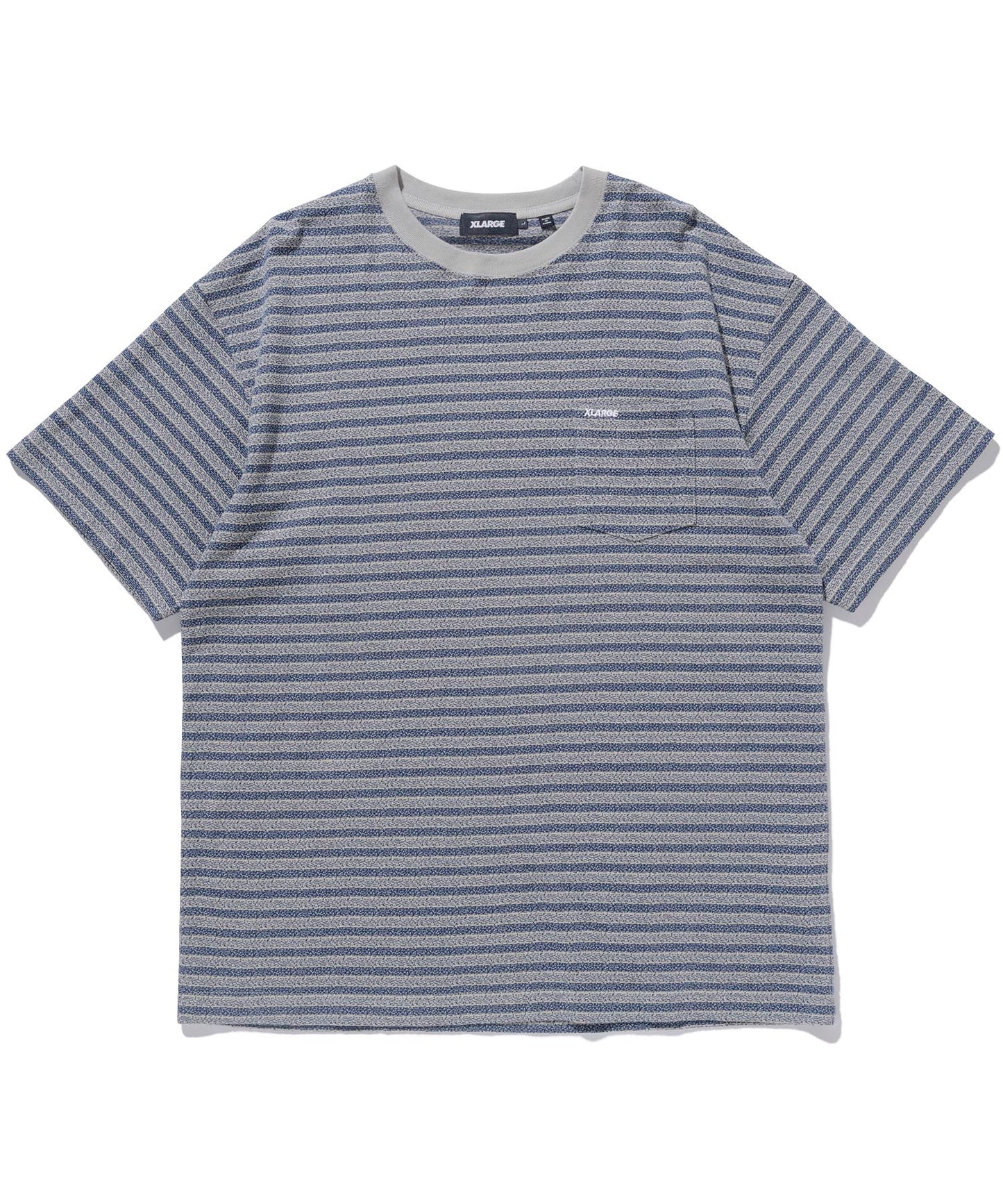 STANDARD LOGO S/S STRIPE POCKET TEE