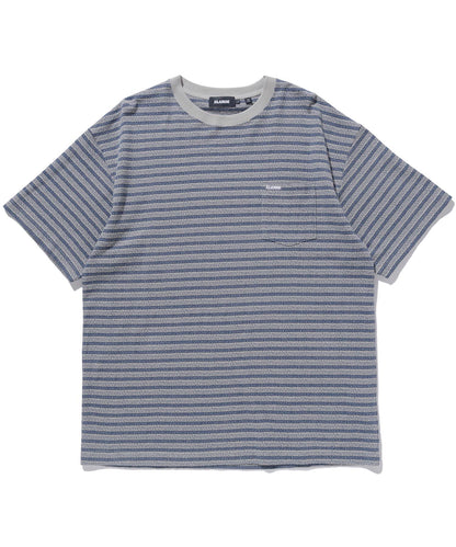 STANDARD LOGO S/S STRIPE POCKET TEE