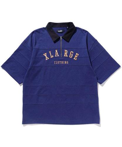 RUGBY ZIP S/S SHIRT