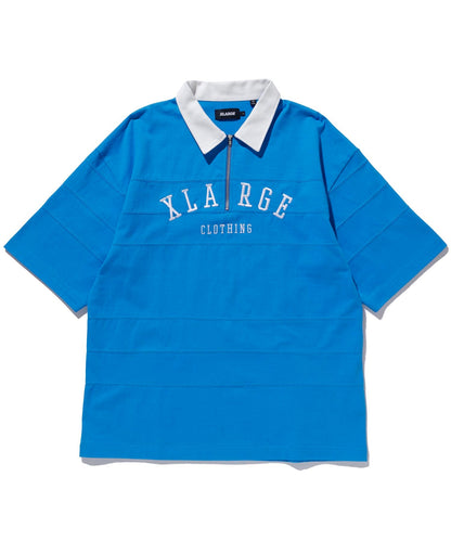 RUGBY ZIP S/S SHIRT