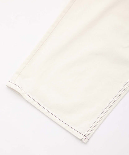 HARDLY WORKING CONTRAST STITCH WIDE PANTS