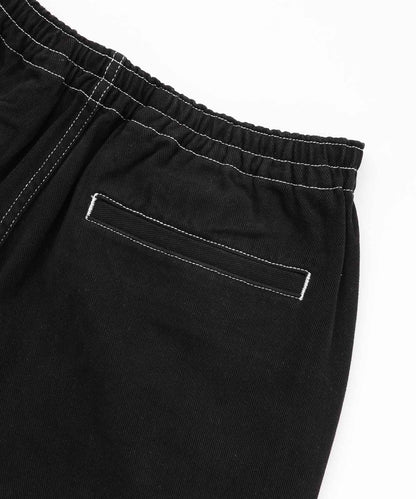 CONTRAST STITCH EASY SHORT PANTS