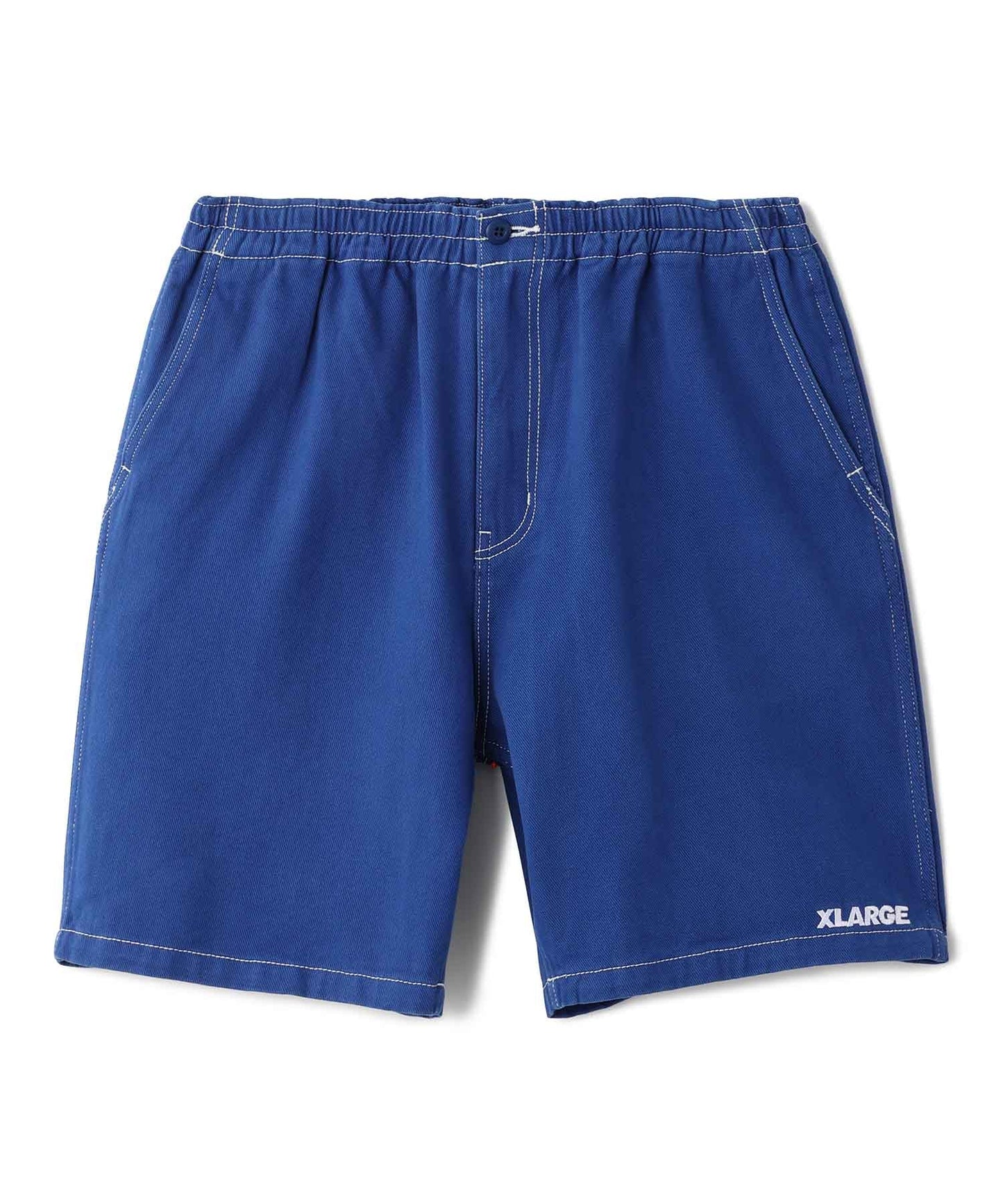 CONTRAST STITCH EASY SHORT PANTS