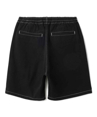 CONTRAST STITCH EASY SHORT PANTS