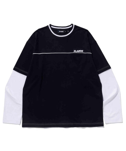 EMBROIDERY LAYERD L/S TEE