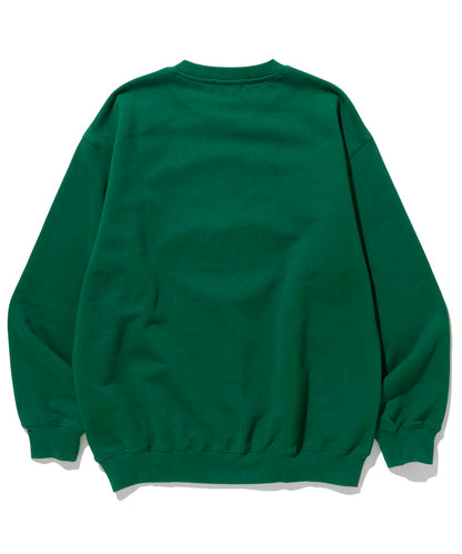 COLLEGE LOGO CREWNECK SWEAT