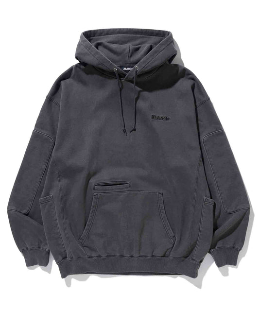 PIGMENT DYED WORK PULLOVER HOODED SWEAT