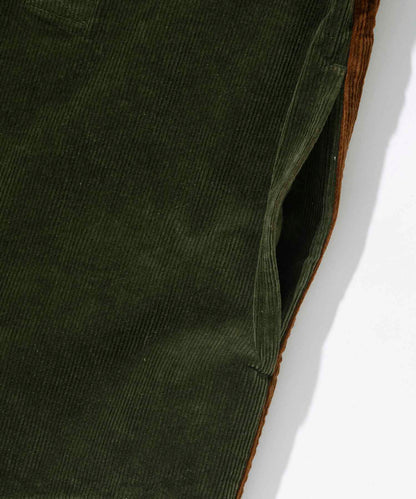 PANELED CORDUROY L/S SHIRT