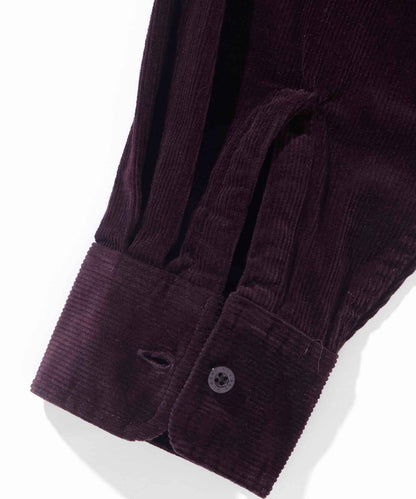 PANELED CORDUROY L/S SHIRT