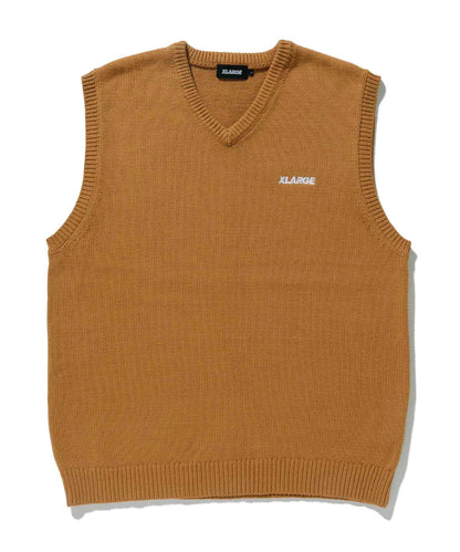 STANDARD LOGO KNIT VEST
