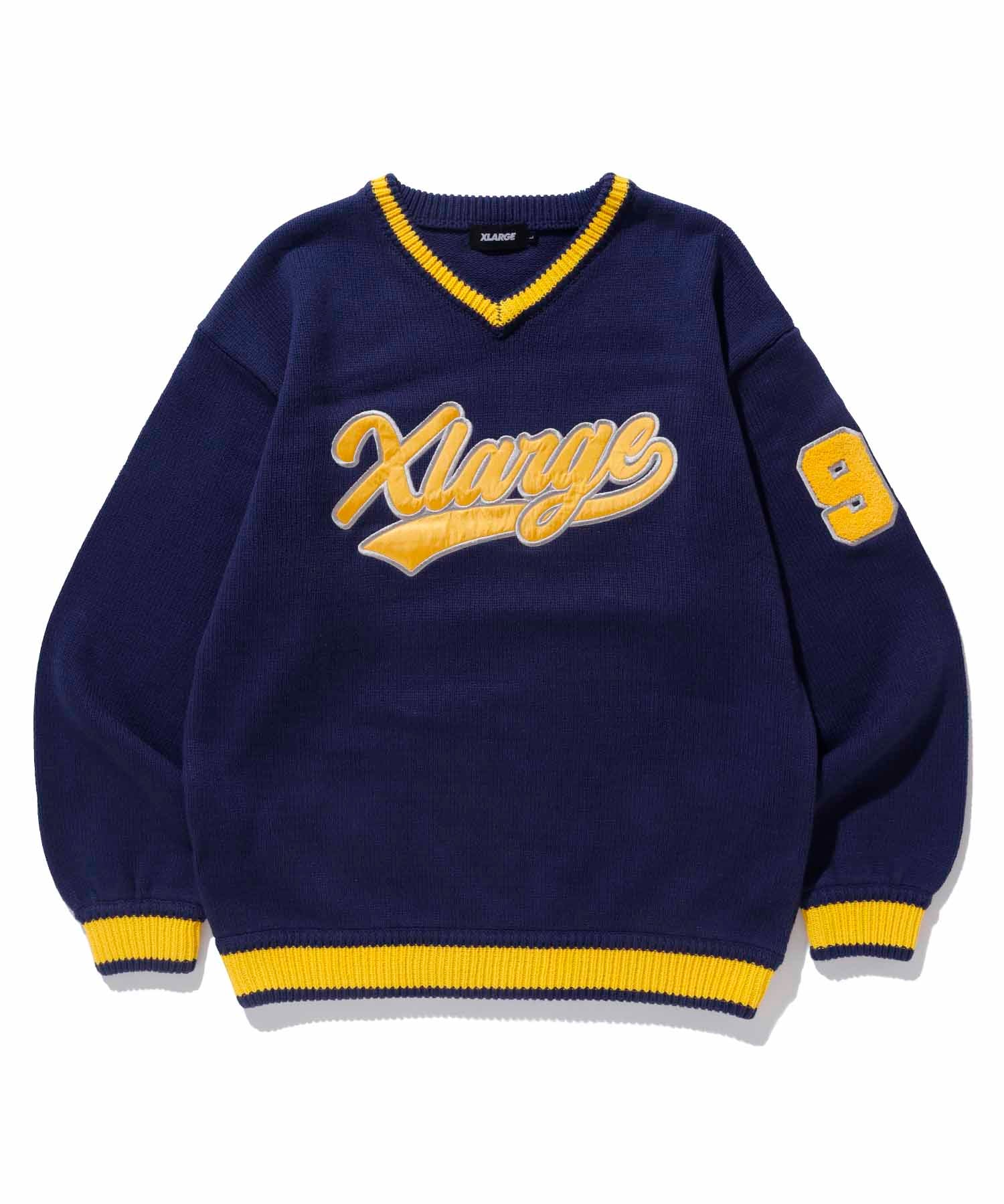 LINE V NECK KNIT