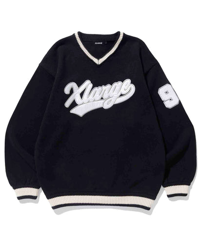 LINE V NECK KNIT