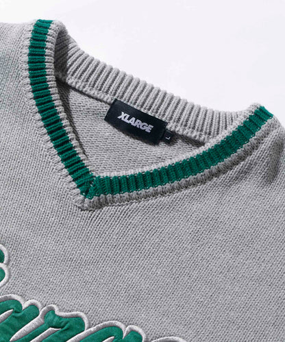 LINE V NECK KNIT