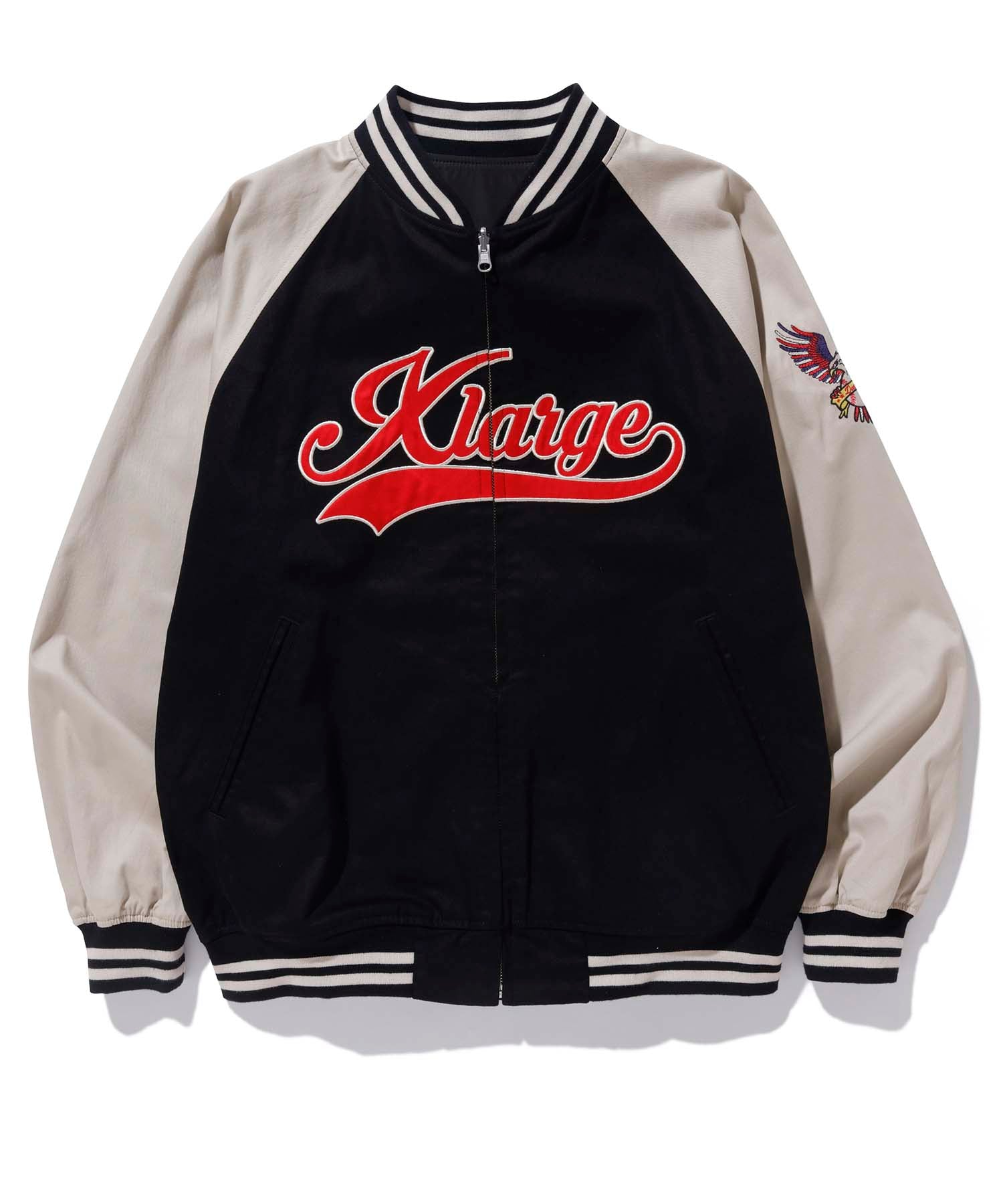 REVERSIBLE BASEBALL JACKET