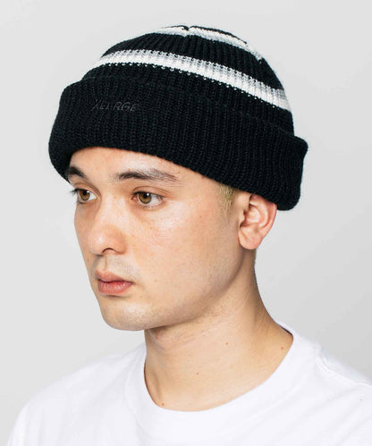 STRIPED BEANIE