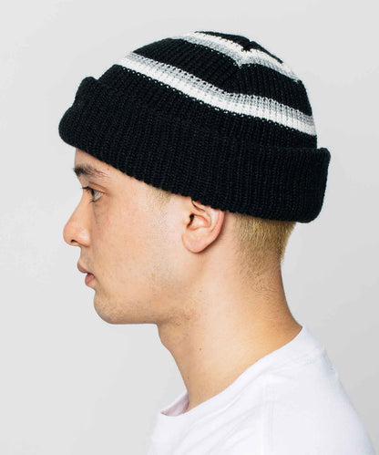 STRIPED BEANIE
