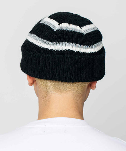 STRIPED BEANIE