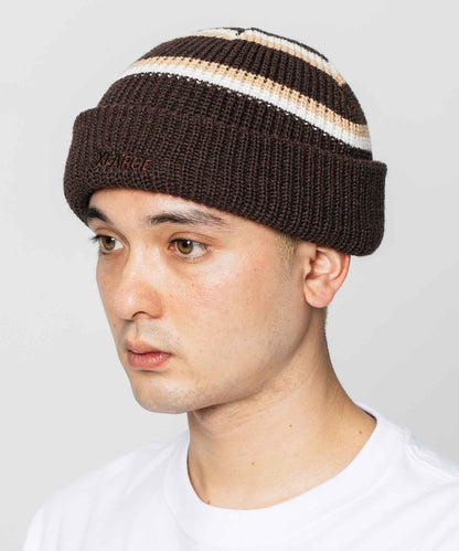 STRIPED BEANIE