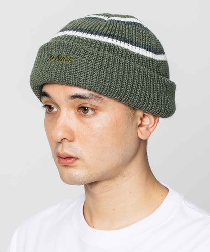 STRIPED BEANIE