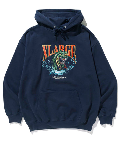 DRAGON PULLOVER HOODED SWEAT