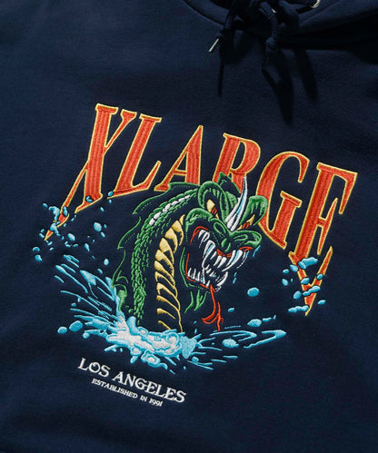 DRAGON PULLOVER HOODED SWEAT