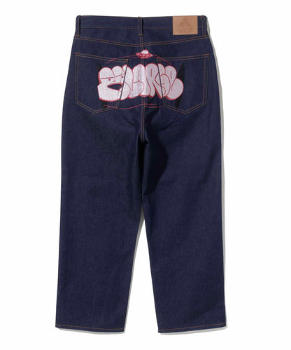 GRAFFITI DENIM PANTS