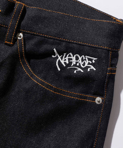 GRAFFITI DENIM PANTS