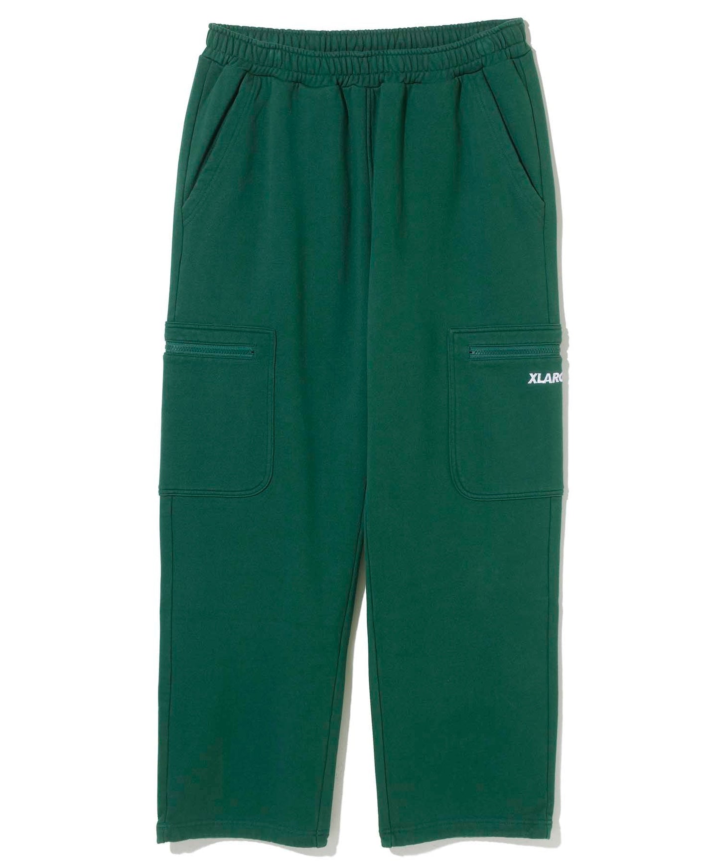 EMBROIDERED SWEAT CARGO PANTS